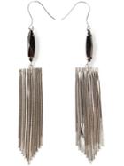 Iosselliani 'metal Instinct' Fringed Earrings, Women's, Metallic
