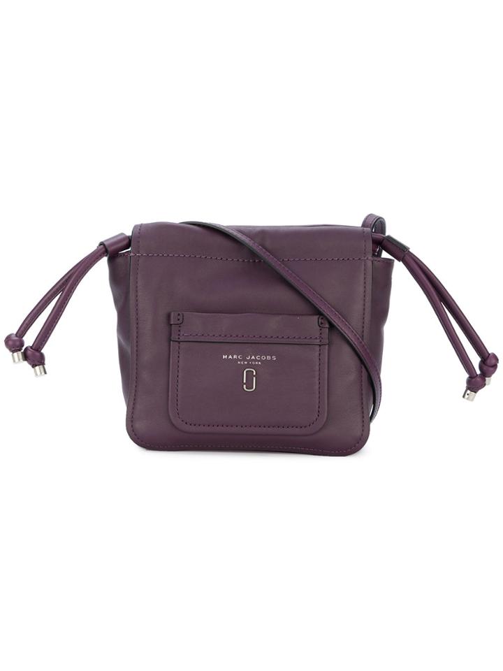 Marc Jacobs Tied Up Shoulder Bag - Pink & Purple