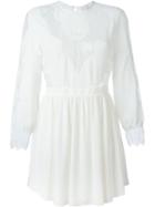 Iro Umila Dress, Women's, Size: 36, White, Triacetate/polyester/cotton