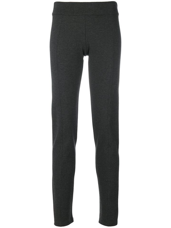 Le Tricot Perugia - Jogger Track Pants - Women - Viscose/polyamide/spandex/elastane - S, Grey, Viscose/polyamide/spandex/elastane