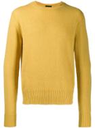 Prada Crew Neck Sweater - Yellow