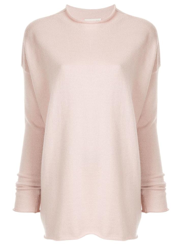 Mansur Gavriel Roll Neck Jumper - Pink