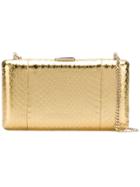 Jimmy Choo Clemmie Clutch Bag - Gold