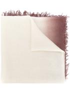 Faliero Sarti Dip Dyed Scarf - White
