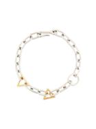 Alexander Wang Biker Chain Necklace, Women's, Metallic