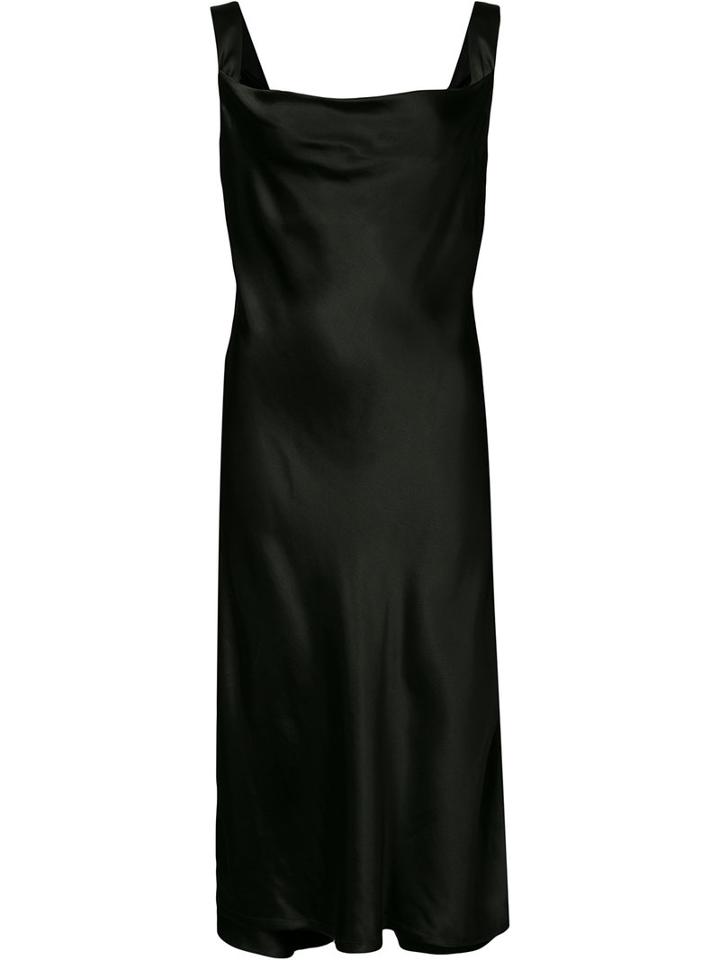 Protagonist - Draped Slip Dress - Women - Viscose - L, Women's, Black, Viscose