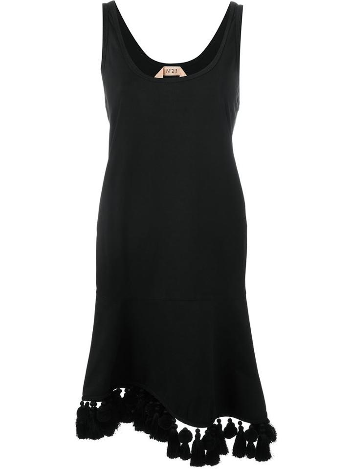 No21 Tasselled Hem A-line Dress