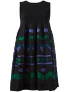 Issey Miyake Cauliflower Geometric Shape Dress, Women's, Black, Polyester/cotton/nylon/polyurethane