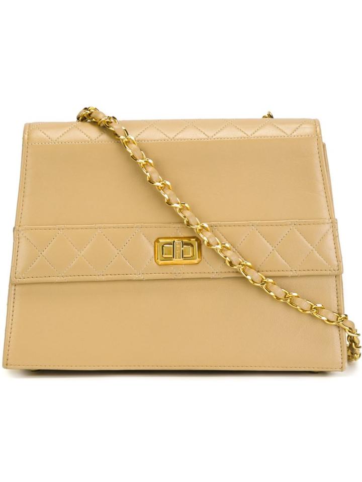 Chanel Vintage Trapezoid Shoulder Bag