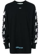 Off-white Temperature Long Sleeve T-shirt - Black