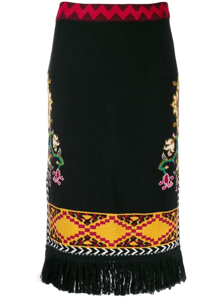 Etro Woven Skirt - Black