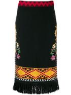 Etro Woven Skirt - Black