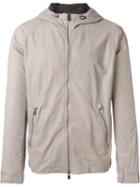 Drome Hooded Jacket, Men's, Size: S, Nude/neutrals, Leather/nylon