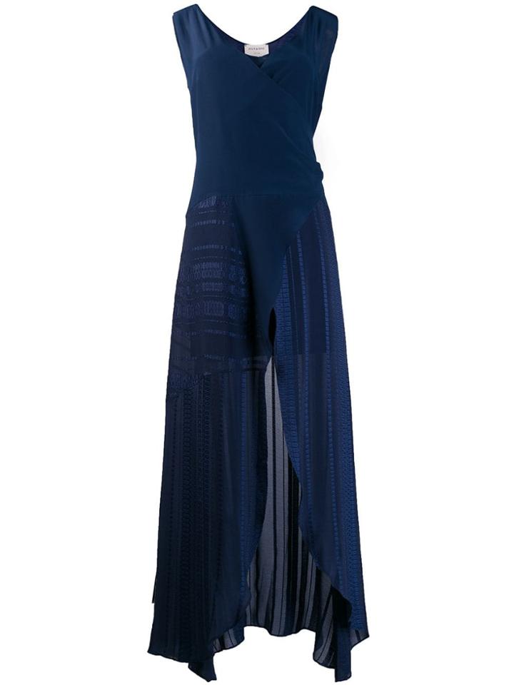 Zeus+dione Erato Wrap Dress - Blue