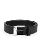 Givenchy Buckled Belt, Men's, Size: 85, Black, Leather