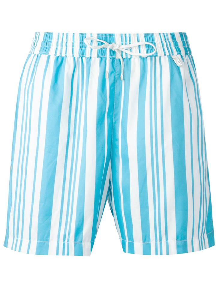 Loro Piana Swimming Shorts, Men's, Size: Xxl, Blue, Polyester