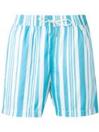 Loro Piana Swimming Shorts, Men's, Size: Xxl, Blue, Polyester
