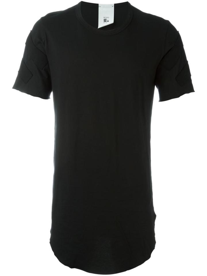 Lost & Found Rooms Patched T-shirt, Men's, Size: Xl, Black, Cotton