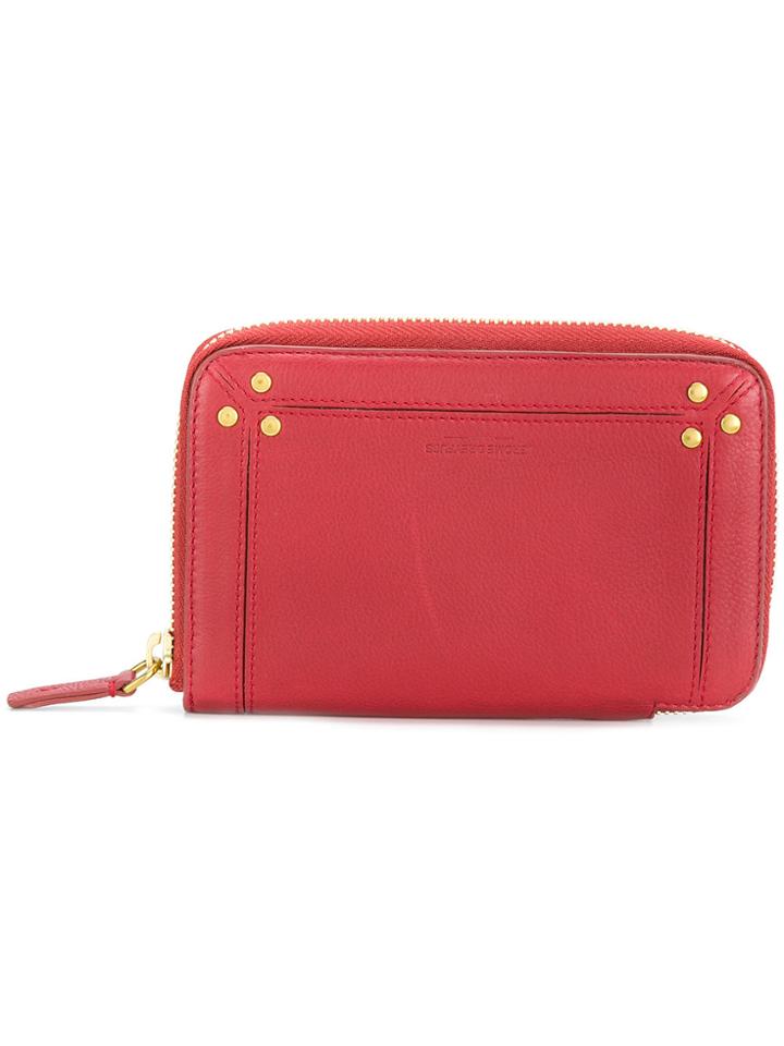 Jérôme Dreyfuss Zip Around Purse - Red