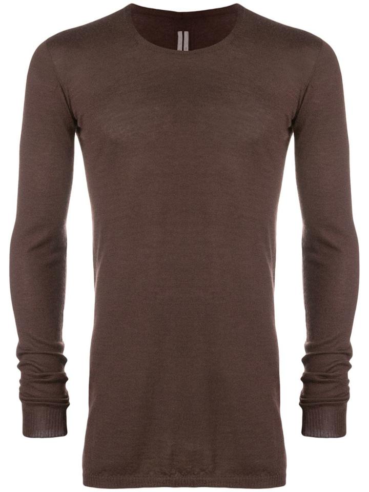 Rick Owens 100% Cashmere Sweater - Brown