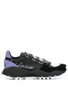Y-3 Signature-logo Low-top Trainers - Black