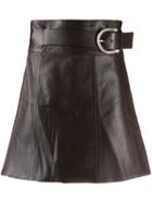 Dodo Bar Or Belted Mini Skirt - Red