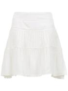 Olympiah Riva Flared Skirt - White