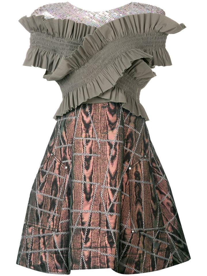 Talbot Runhof So Sorry Dress - Grey