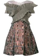 Talbot Runhof So Sorry Dress - Grey
