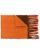 Acne Studios Kelow Dye Skinny Scarf - Orange