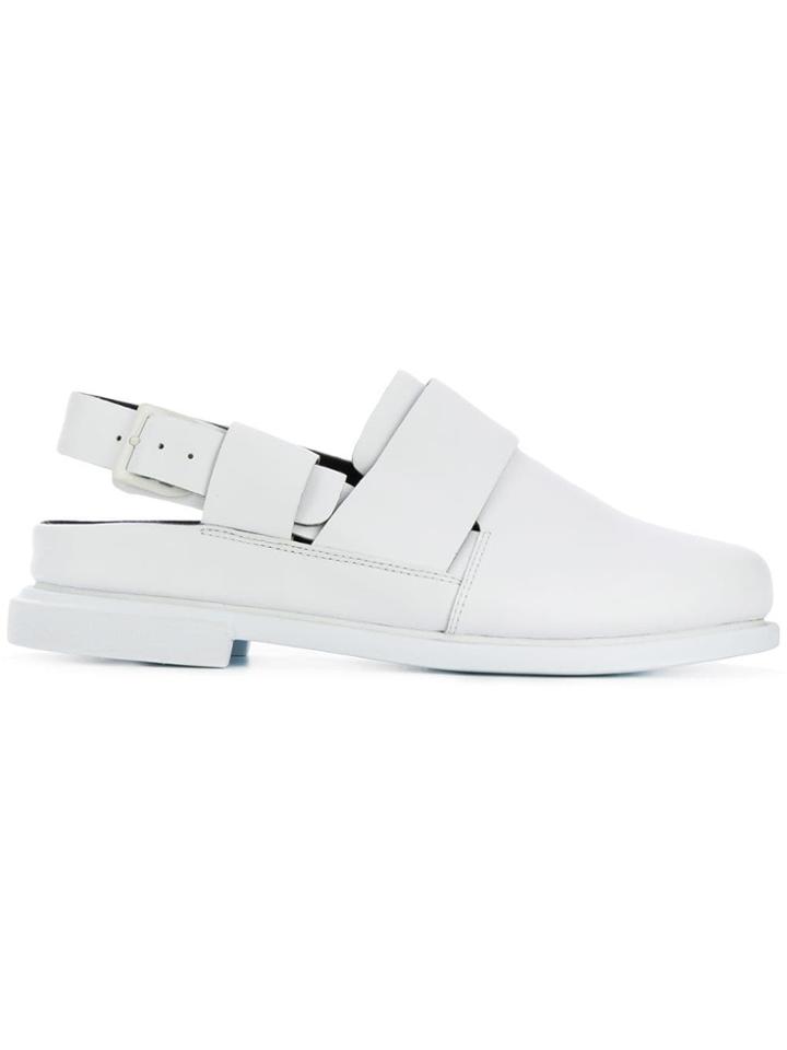 Camper Lab Eda Slingback Loafers - White