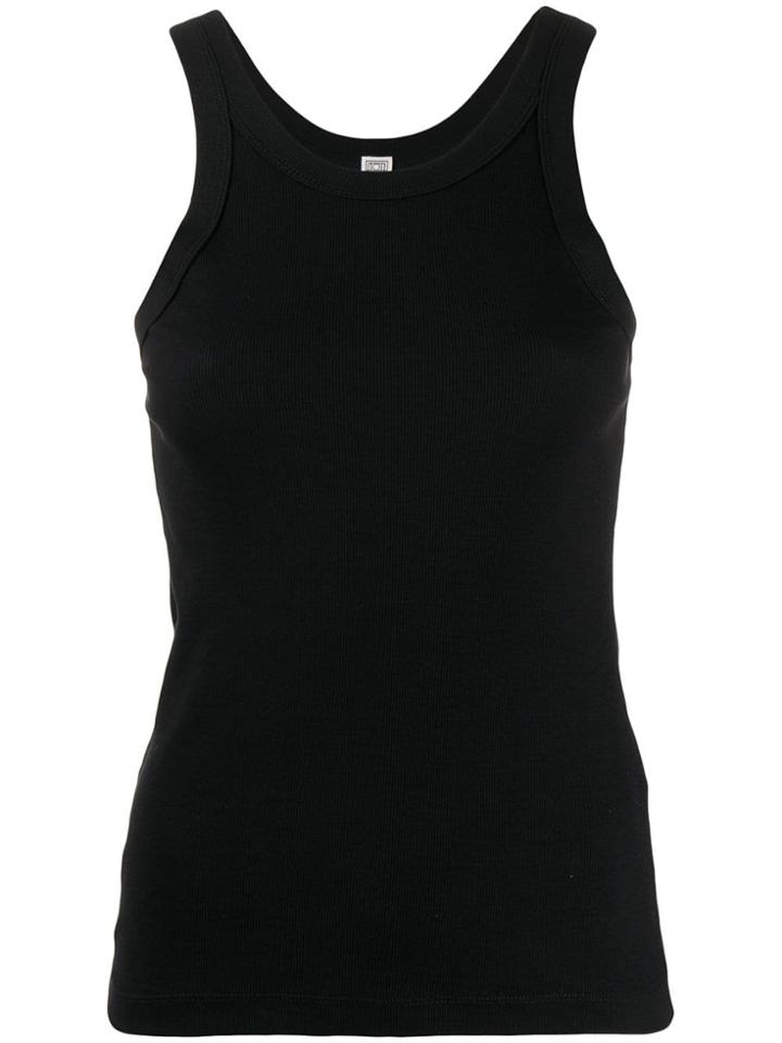 Toteme Basic Tank Top - Black