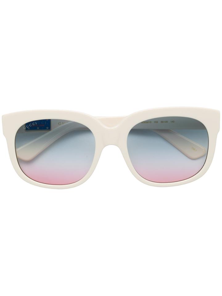 Gucci Eyewear Oversized Sunglasses - Nude & Neutrals
