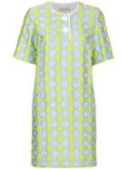 Emilio Pucci Jacquard T-shirt Dress - Yellow