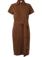 Egrey Belted Dress