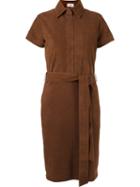 Egrey Belted Dress