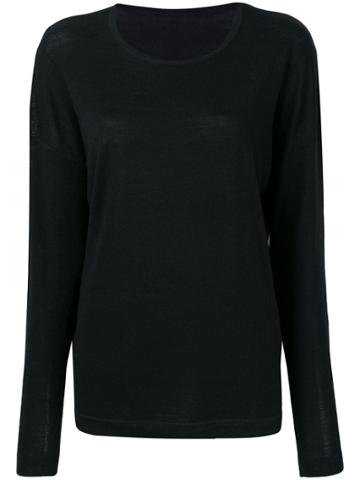 Sottomettimi Relaxed-fit Jumper - Black