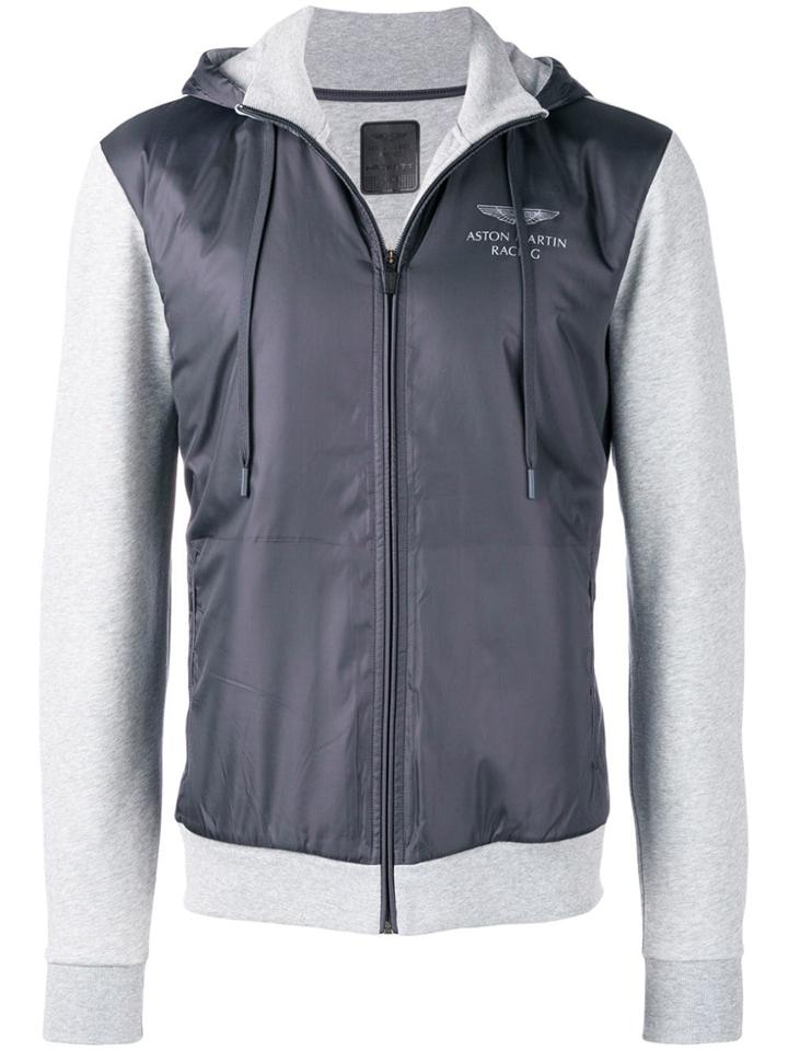 Hackett Aston Martin Racing Hoodie - Grey