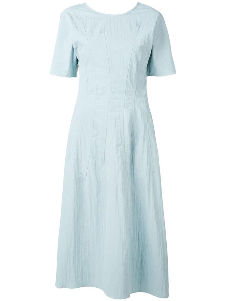 Jil Sander Girasole Midi Dress - Blue