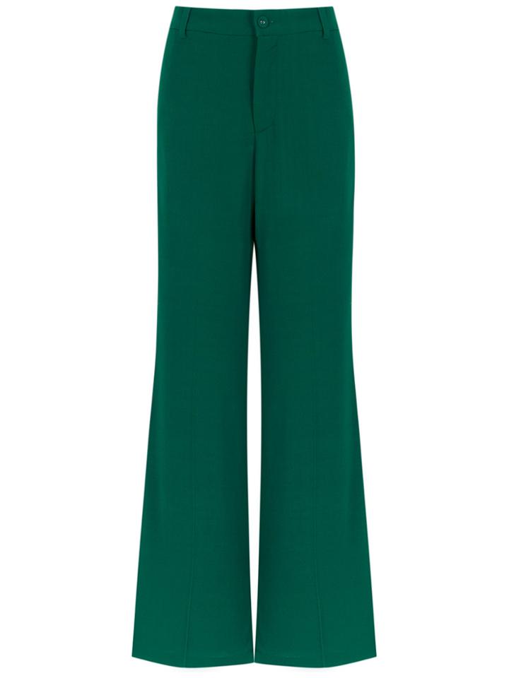 Reinaldo Lourenço Flared Trousers - Green