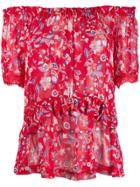 Liu Jo Off The Shoulder Top - Red