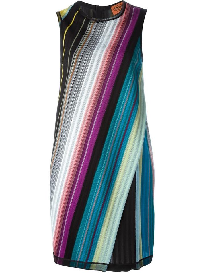 Missoni Diagonal Stripe Tank Dress