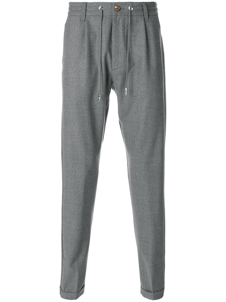 Eleventy Regular Trousers - Grey