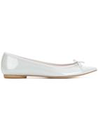 Repetto Pointed Toe Ballerinas - Grey