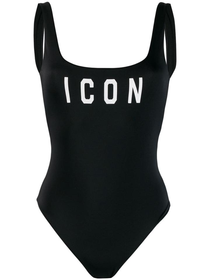 Dsquared2 Icon Swim Suit - Black