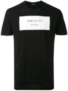 Var/city - Logo T-shirt - Men - Cotton - L, Black, Cotton