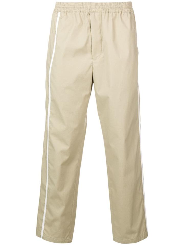 Helmut Lang Track Style Trousers - Neutrals
