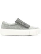 Primury Knit Sneakers - Grey