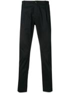 Nine In The Morning Classic Pleated Trousers - Blue