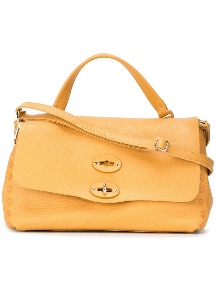Zanellato Flap Tote - Yellow & Orange